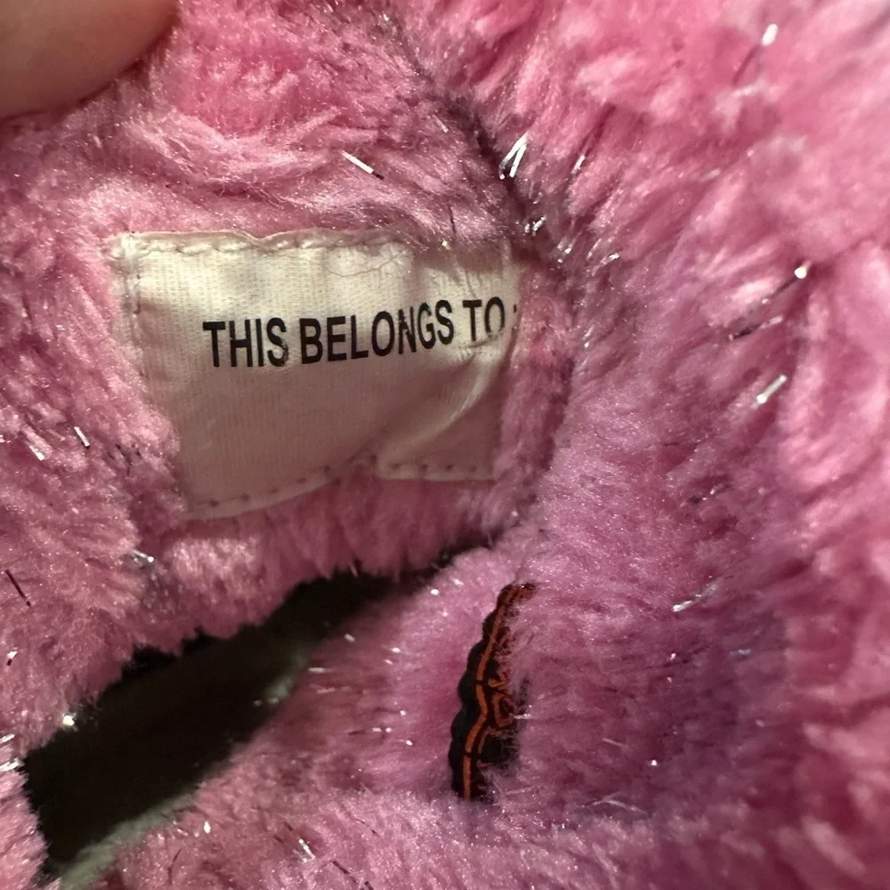 Cat & Jack Cozy Pink Plush Lined Snow Boots- size 6